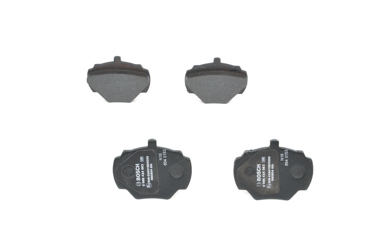 set placute frana,frana disc BOSCH 0 986 424 563