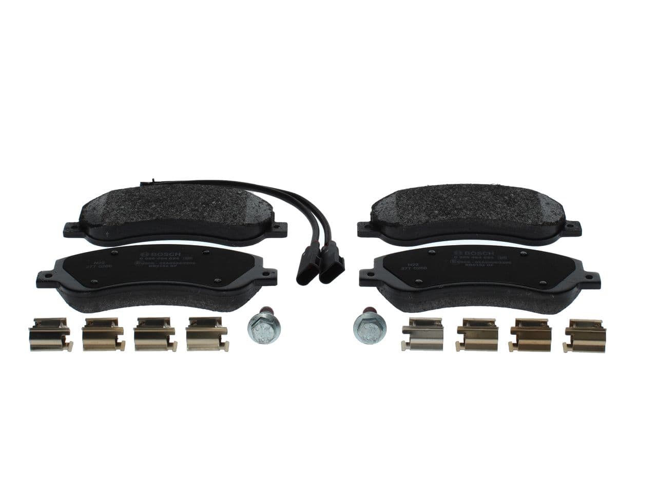 set placute frana,frana disc BOSCH 0 986 494 624