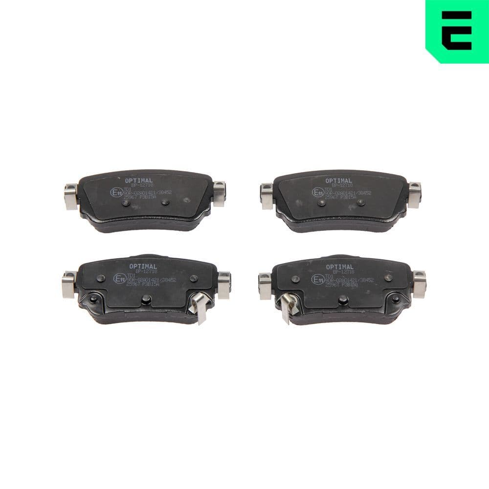 set placute frana,frana disc OPTIMAL BP-12718