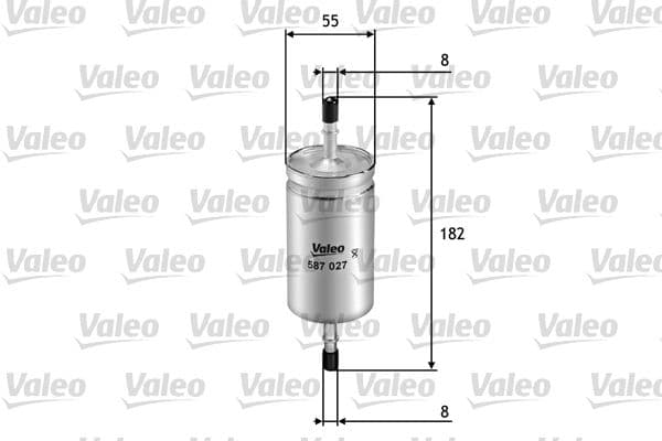 filtru combustibil VALEO 587027