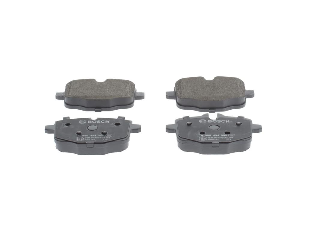 set placute frana,frana disc BOSCH 0 986 494 900