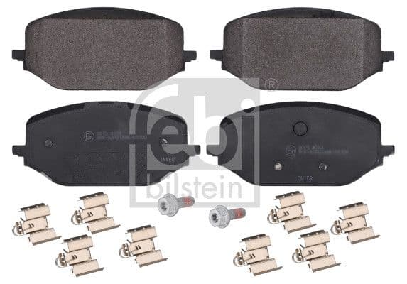 set placute frana,frana disc FEBI BILSTEIN 192658