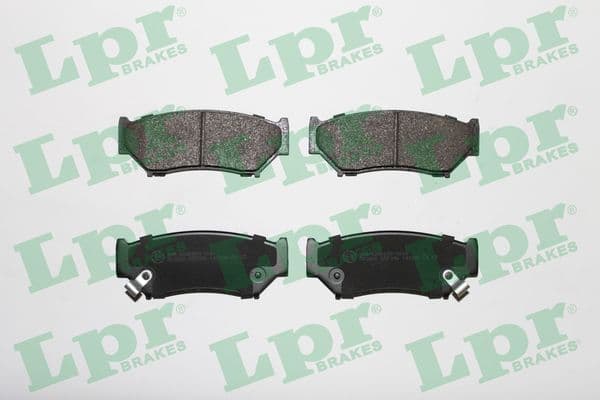 set placute frana,frana disc LPR 05P396