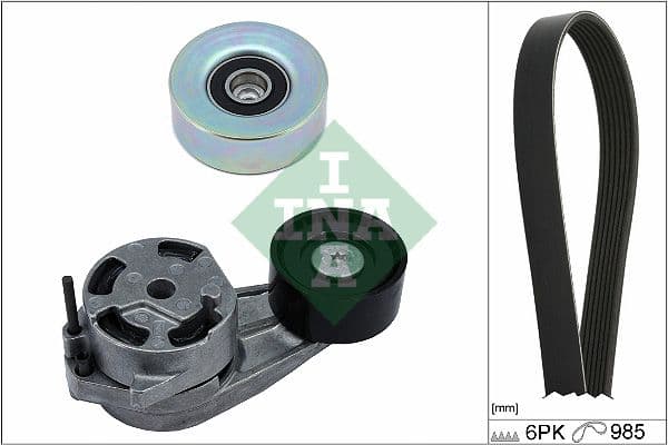 Set curea transmisie cu caneluri Schaeffler INA 529 0482 11