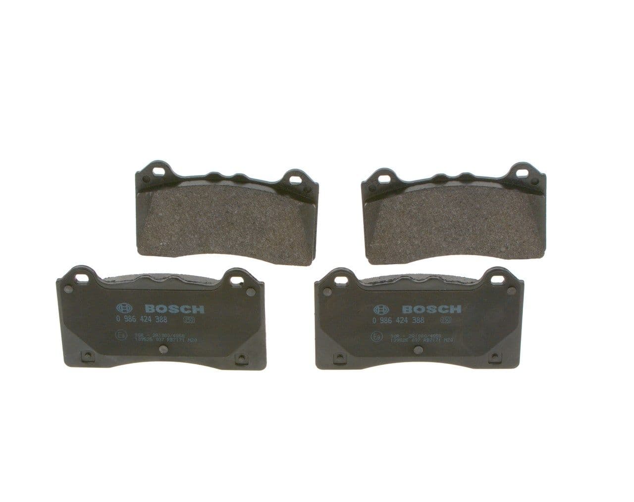 set placute frana,frana disc BOSCH 0 986 424 388