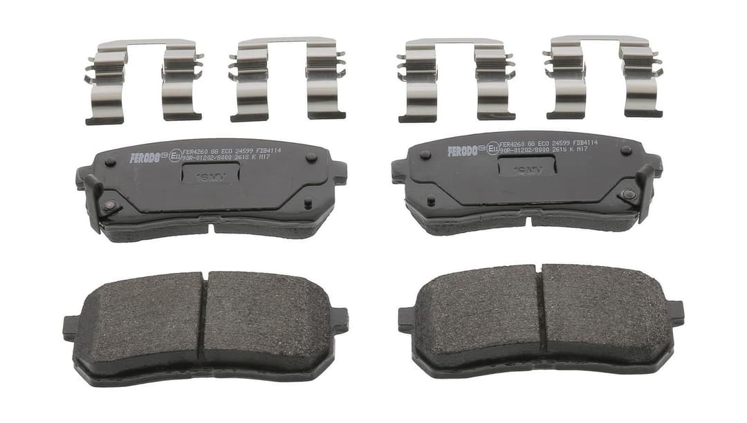 set placute frana,frana disc FERODO PREMIER ECO FRICTION FDB4114