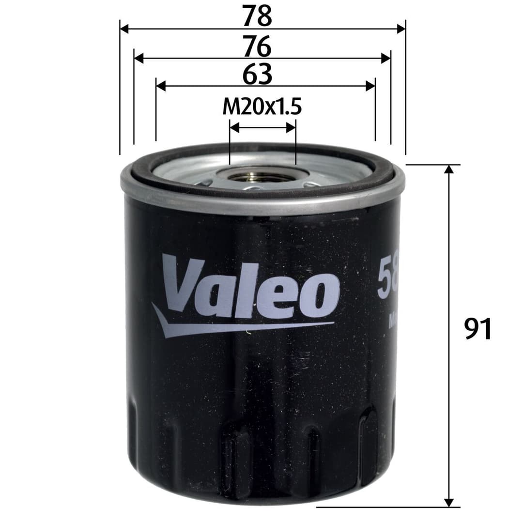 Filtru ulei VALEO 586156
