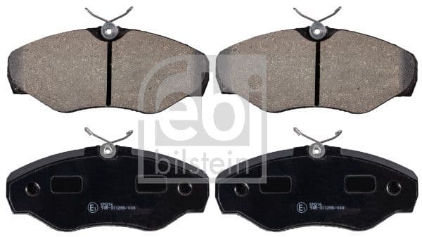 set placute frana,frana disc FEBI BILSTEIN 16473