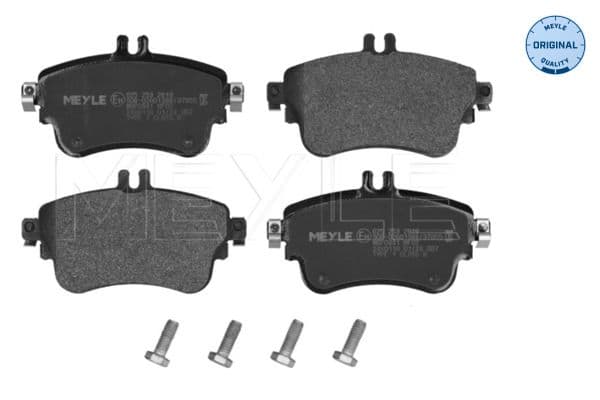 set placute frana,frana disc MEYLE -ORIGINAL: True to OE. 025 253 2619