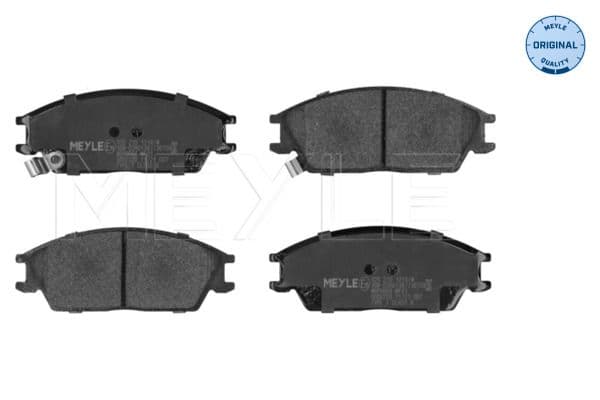 set placute frana,frana disc MEYLE -ORIGINAL: True to OE. 025 210 1214/W