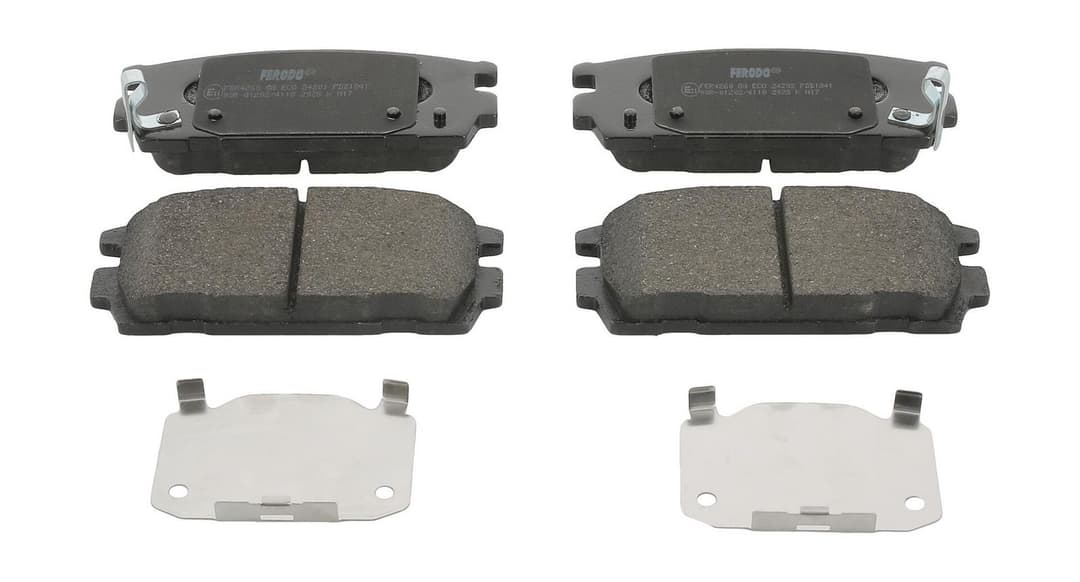 set placute frana,frana disc FERODO FDB1841
