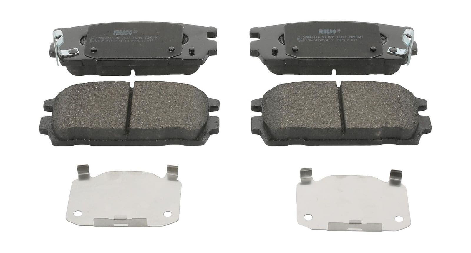 set placute frana,frana disc FERODO FDB1841