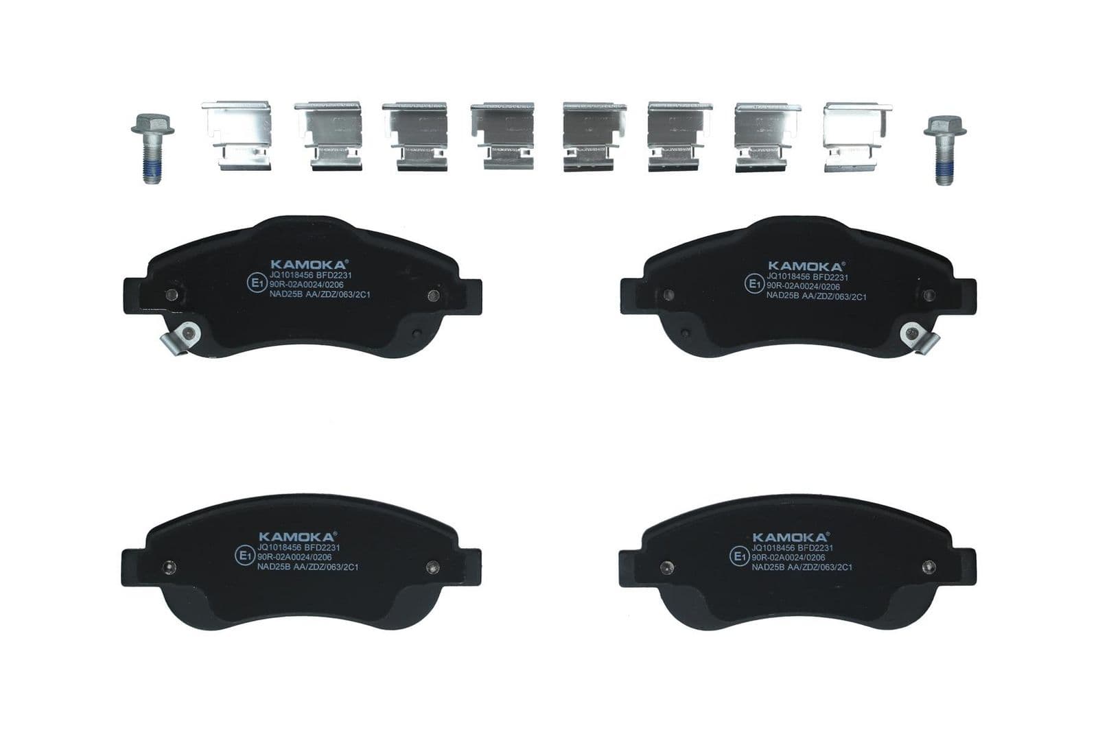 set placute frana,frana disc KAMOKA JQ1018456