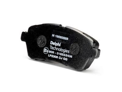 set placute frana,frana disc DELPHI LP2306