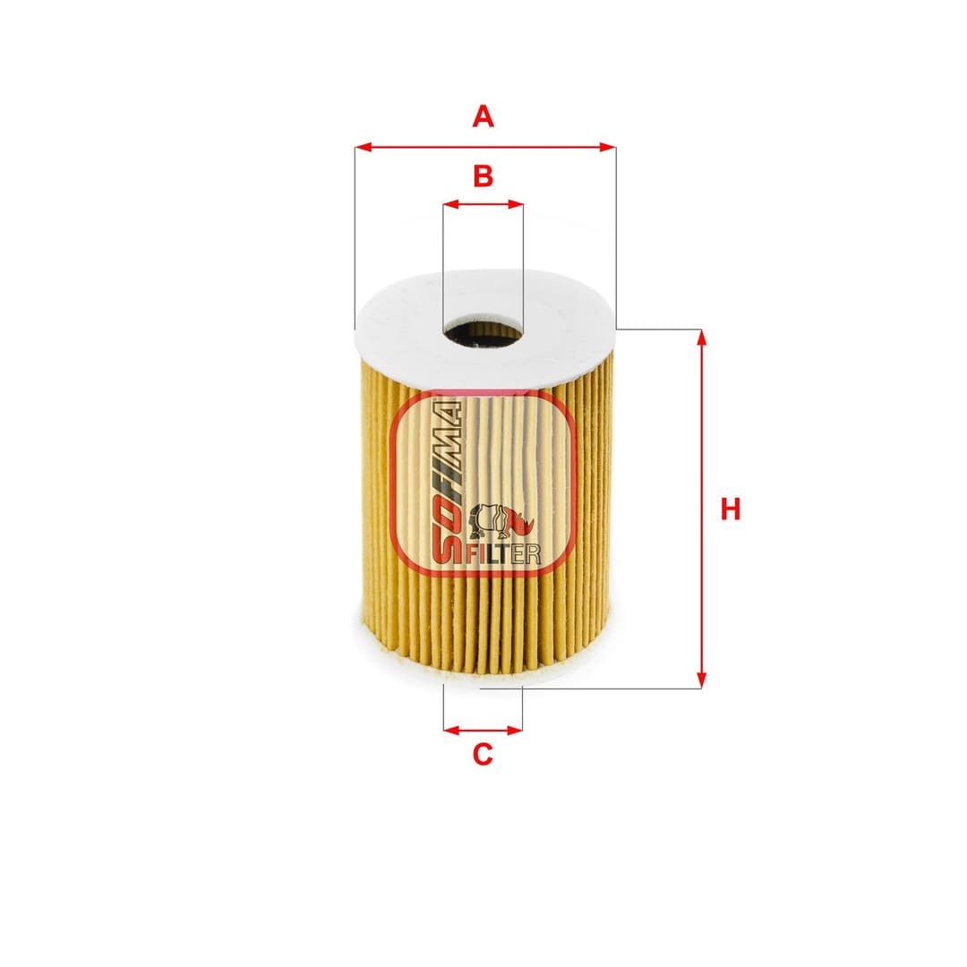Filtru ulei SOFIMA S 5091 PE