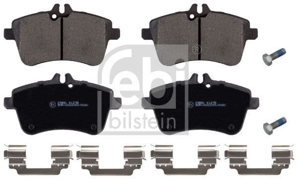 set placute frana,frana disc FEBI BILSTEIN 16529