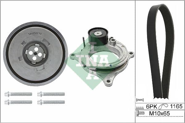 Set curea transmisie cu caneluri Schaeffler INA 529 0488 20