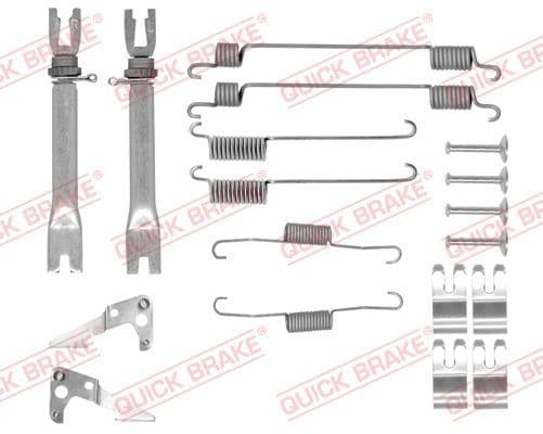 Set accesorii, sabot de frana QUICK BRAKE 105-0030S