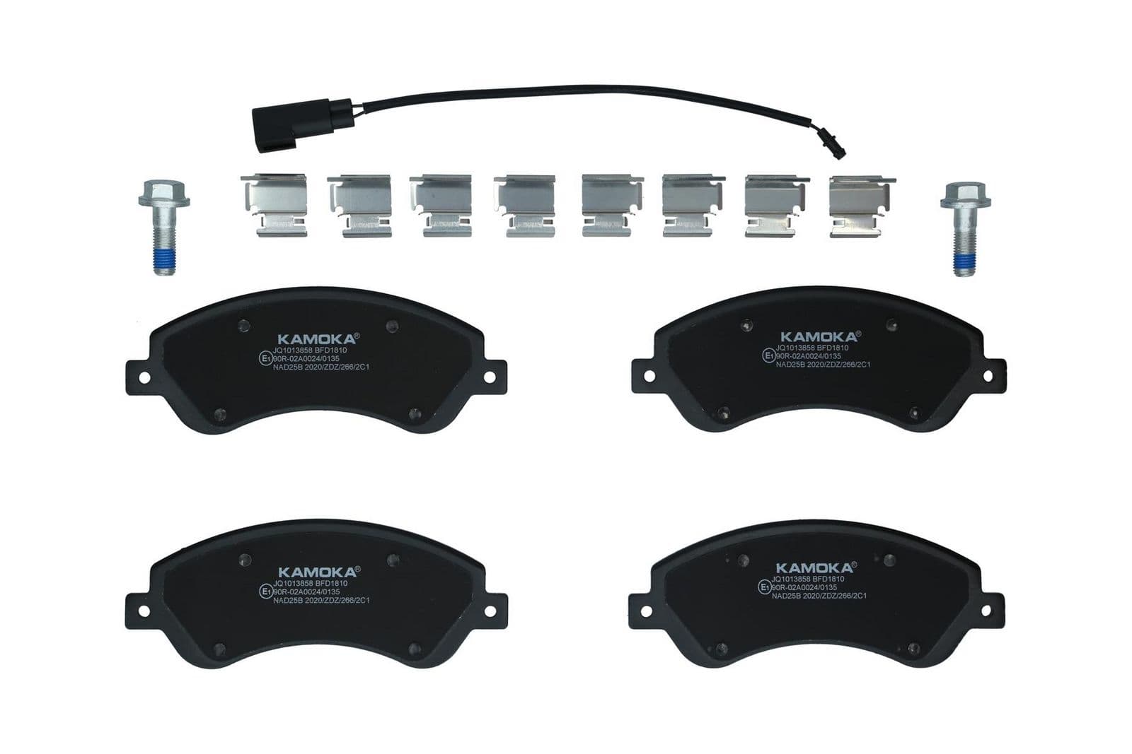 set placute frana,frana disc KAMOKA JQ1013858