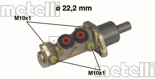 Pompa centrala, frana METELLI 05-0196