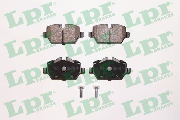 set placute frana,frana disc LPR 05P1249
