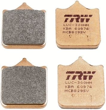 set placute frana,frana disc TRW Sinter Street MCB829SV