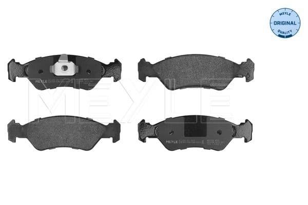 set placute frana,frana disc MEYLE -ORIGINAL: True to OE. 025 231 0217