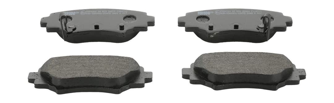 set placute frana,frana disc FERODO PREMIER ECO FRICTION FDB4700