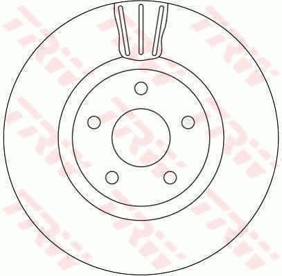 Disc frana QWP WBD422