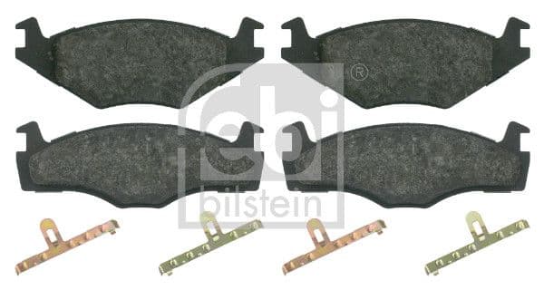 set placute frana,frana disc FEBI BILSTEIN 16012