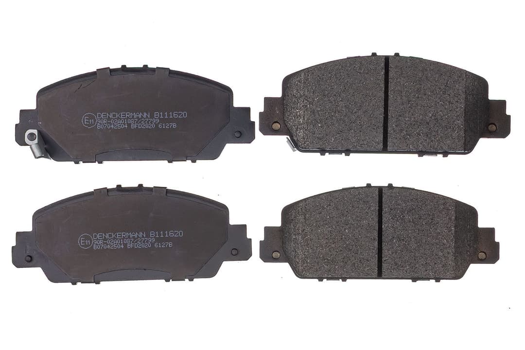 set placute frana,frana disc DENCKERMANN B111620