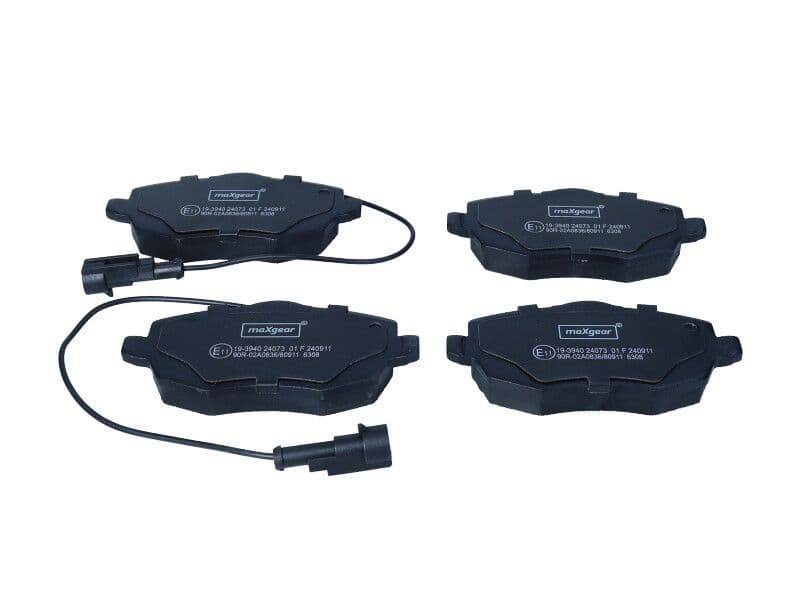 set placute frana,frana disc MAXGEAR 19-3940