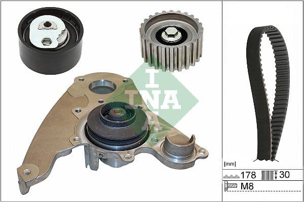 Set pompa apa + curea dintata Schaeffler INA 530 0232 30
