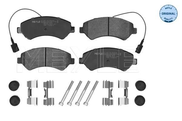 set placute frana,frana disc MEYLE -ORIGINAL: True to OE. 025 244 6619/W1