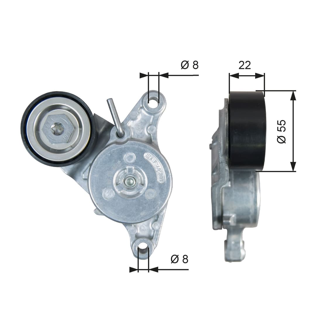Intinzator curea, curea distributie GATES DriveAlign™ T39392