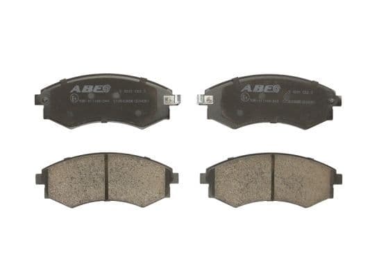 set placute frana,frana disc ABE C10503ABE