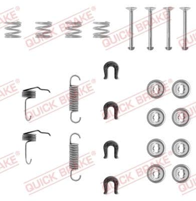Set accesorii, sabot de frana QUICK BRAKE 105-0655