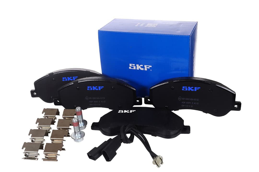 set placute frana,frana disc SKF VKBP 80091 E