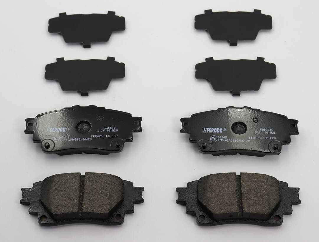 set placute frana,frana disc FERODO FDB5618