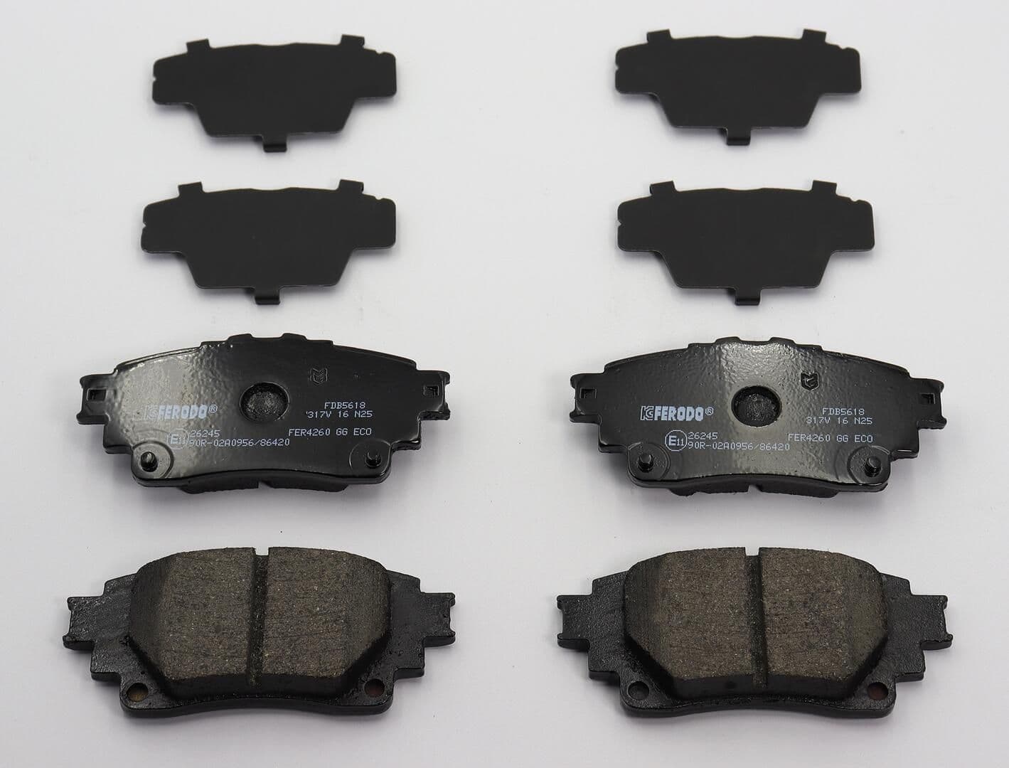 set placute frana,frana disc FERODO FDB5618