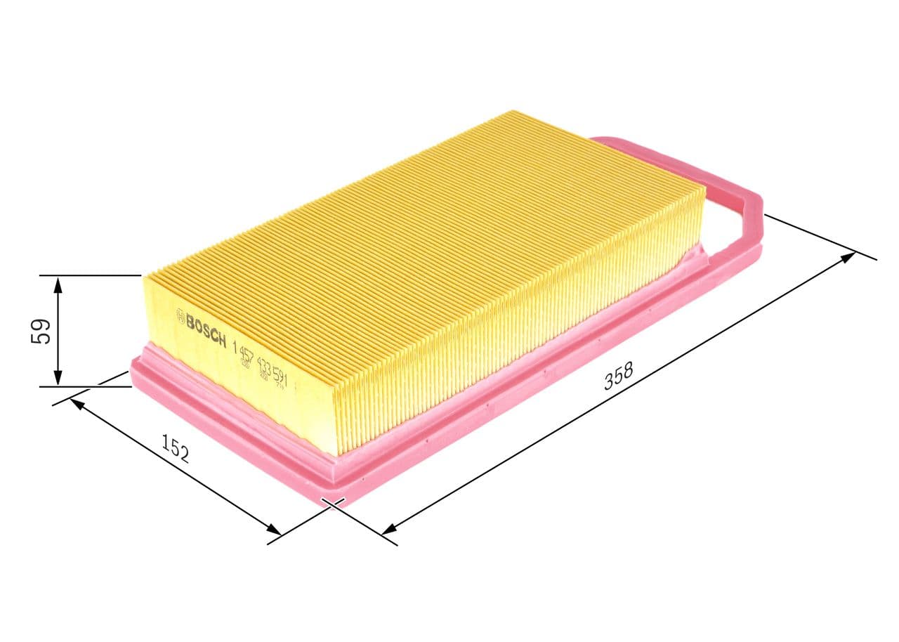 Filtru aer BOSCH 1 457 433 591
