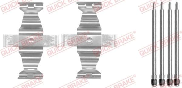 Set accesorii, placute frana QUICK BRAKE 109-1643