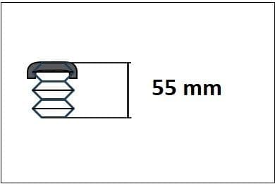 Capac protectie/Burduf, amortizor KYB 940014