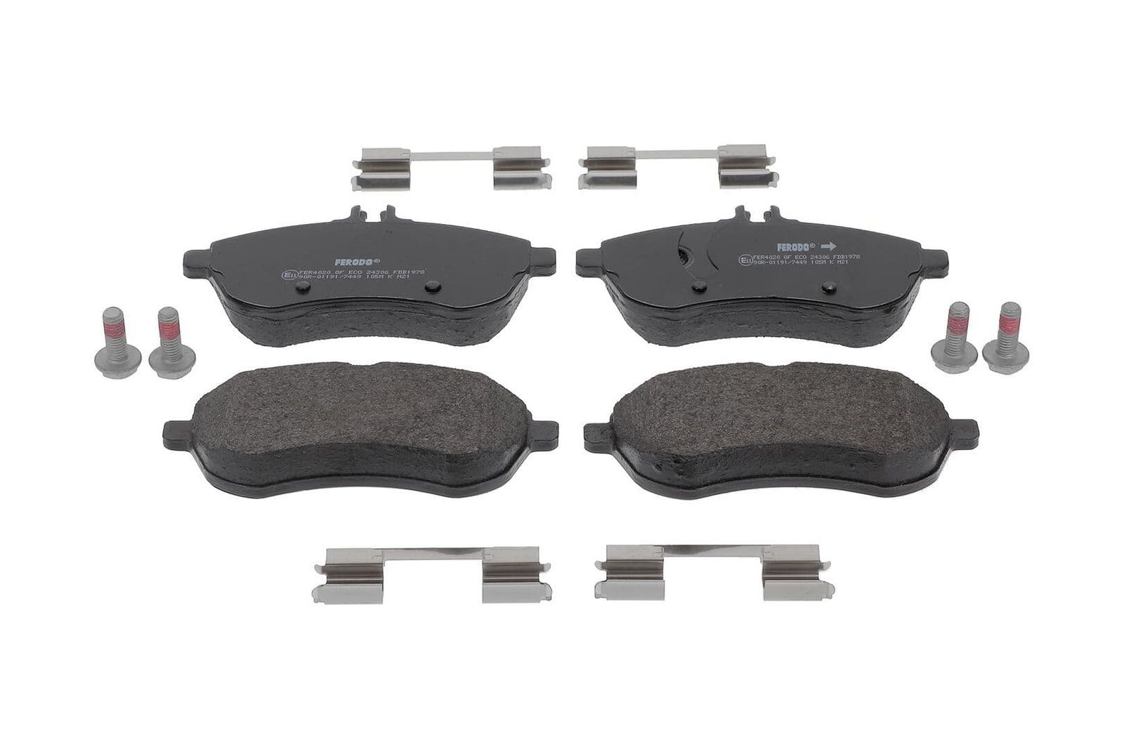 set placute frana,frana disc FERODO FUSE+ Technology FDB1978