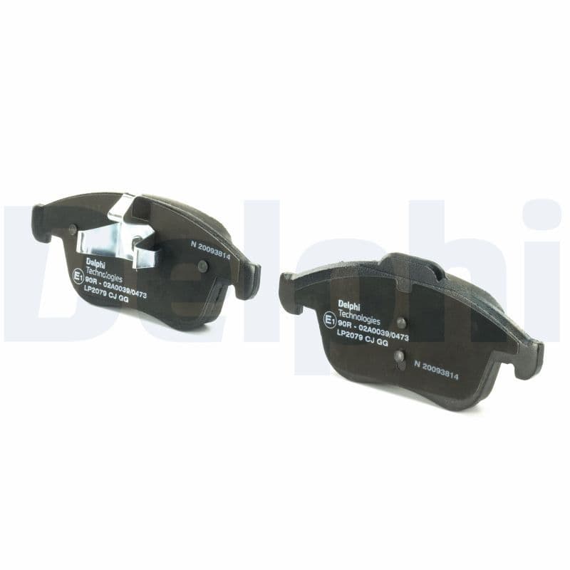 set placute frana,frana disc DELPHI LP2079