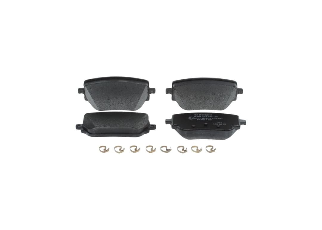 set placute frana,frana disc BOSCH 0 986 424 890