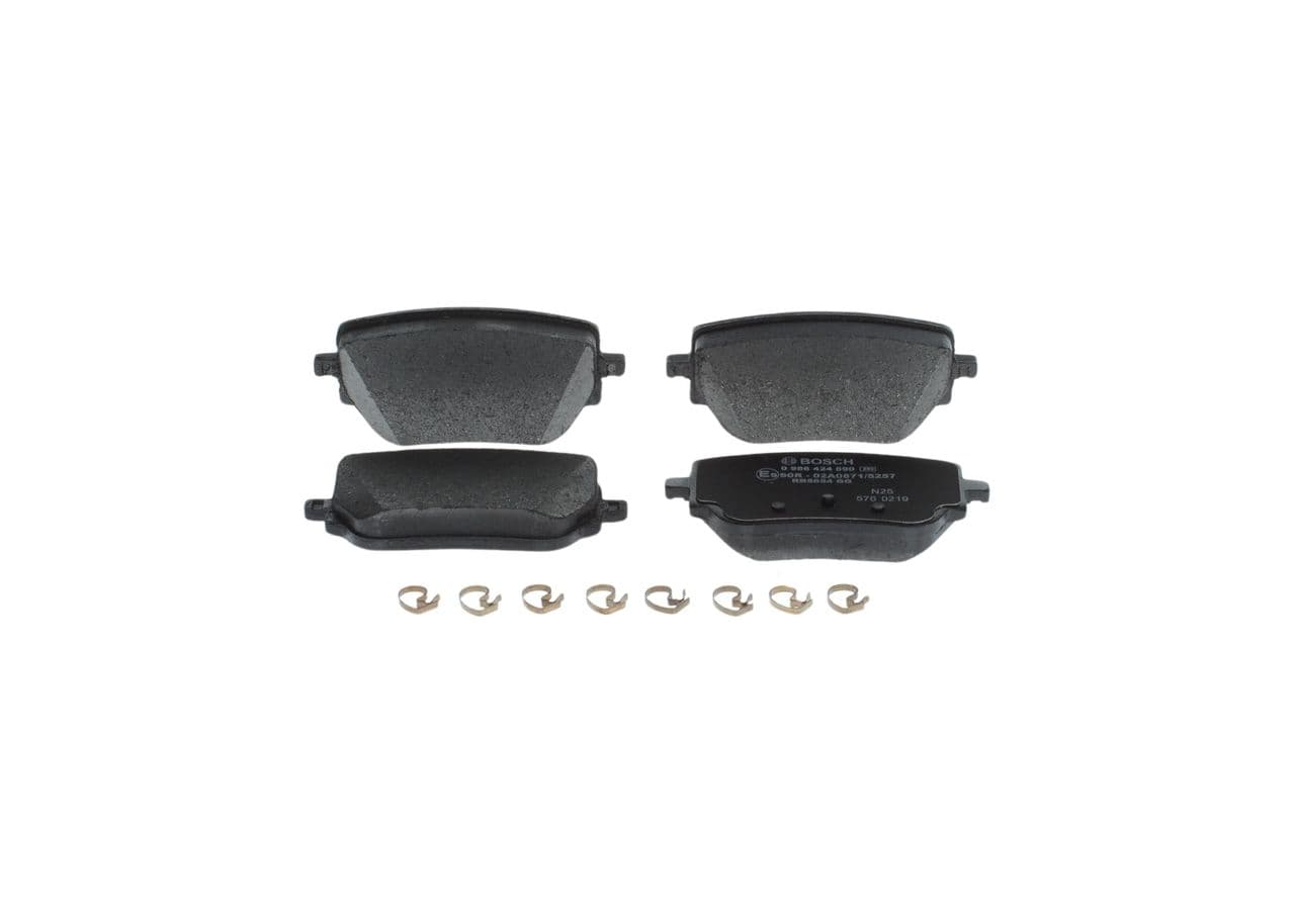 set placute frana,frana disc BOSCH 0 986 424 890