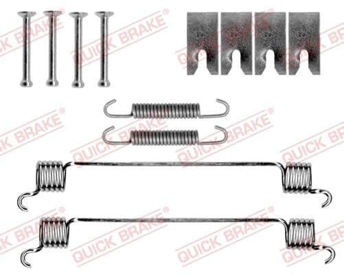 Set accesorii, sabot de frana QUICK BRAKE 105-0056