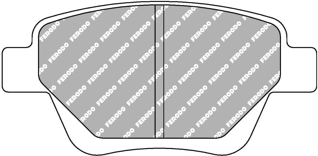 set placute frana,frana disc FERODO FCP4316H