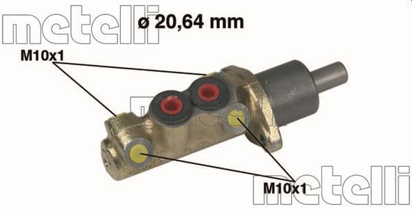 Pompa centrala, frana METELLI 05-0039